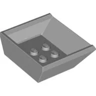 Tipper Bed Small, 3 x 4 Anti-studs / Light Bluish Gray