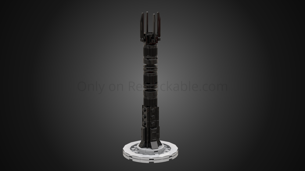 Lego LOTR - The Tower of Orthanc (microscale) - Map of Middle-Earth