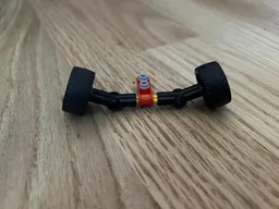 Stanced axle