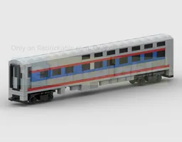 4-Wide Am Trak Viewliner II Sleeper Carriage