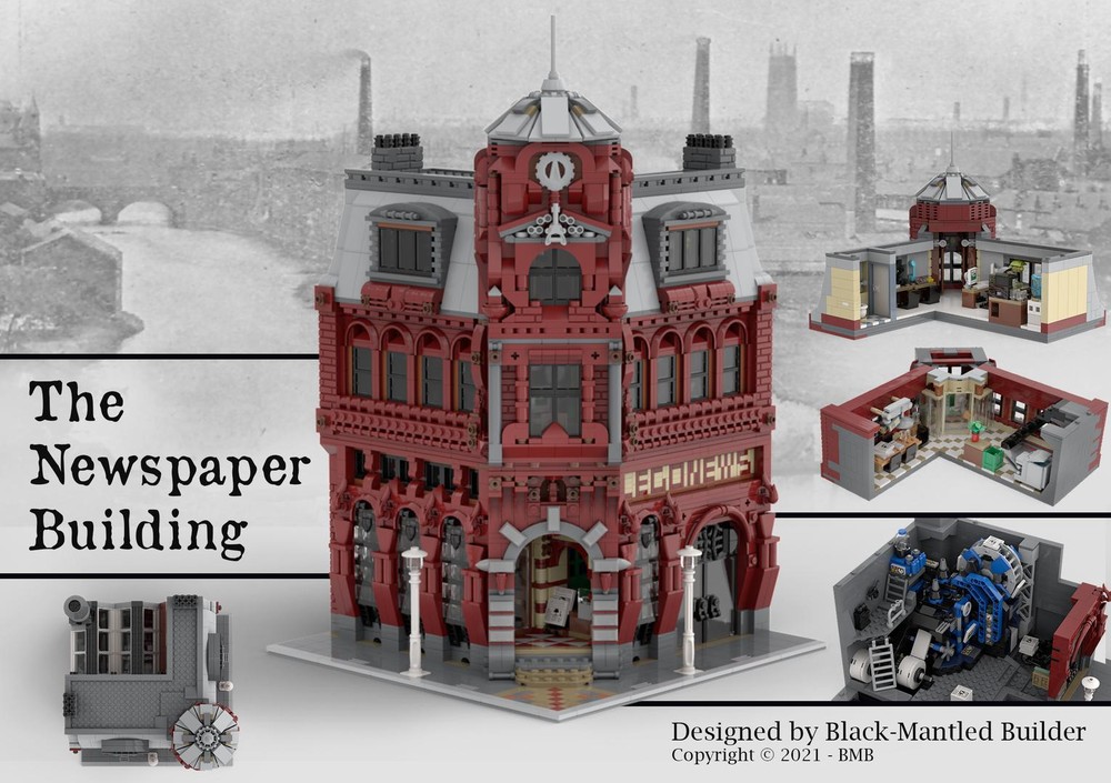 Lego The Newspaper Building