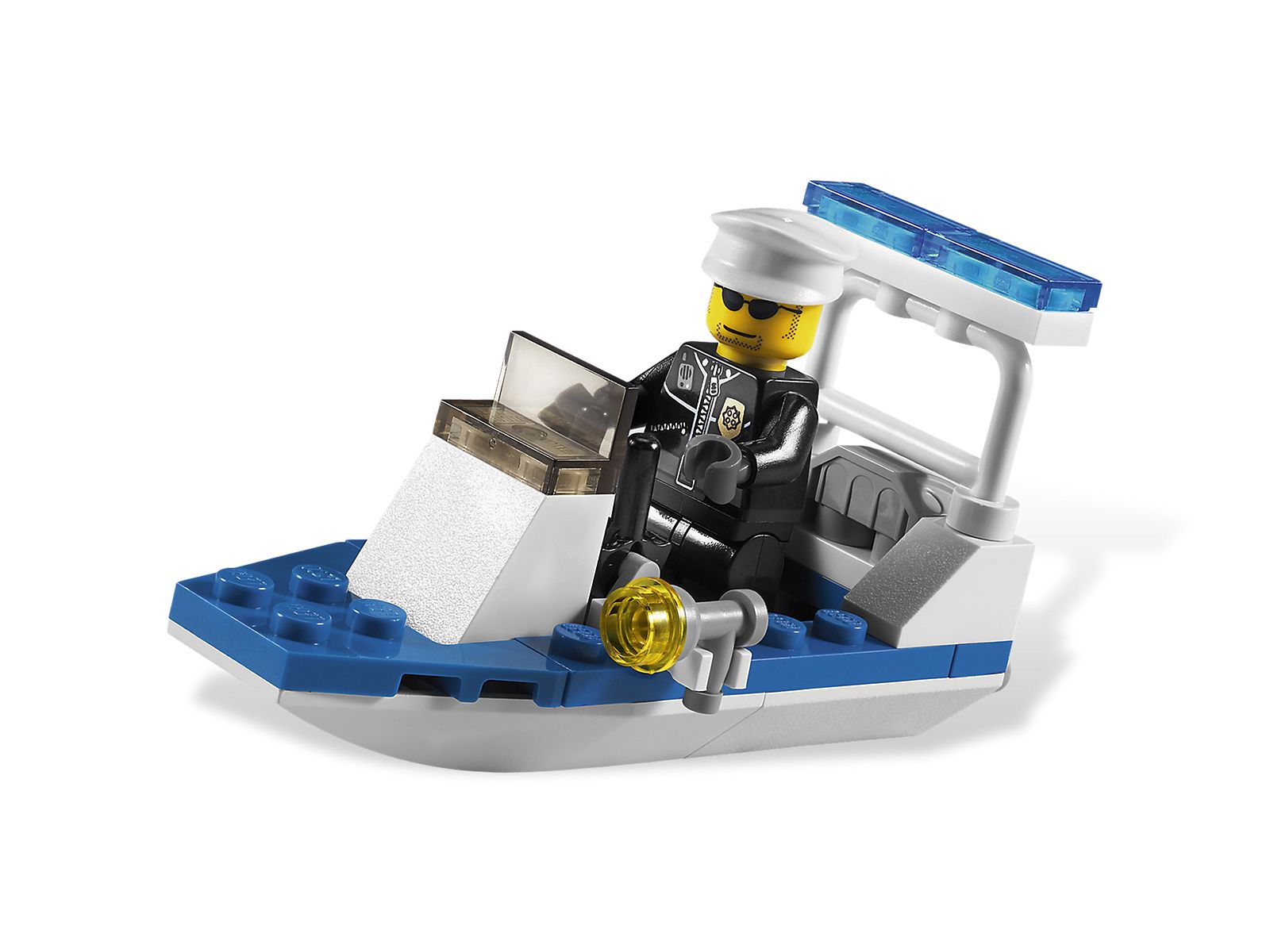 Lego Police Boat