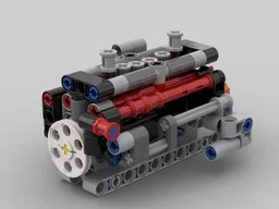 42093 and 42103 Combined Model: Mack M10 I6 Engine