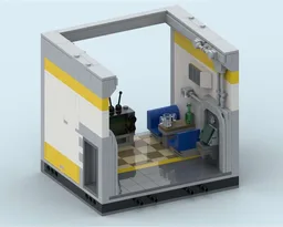 Fallout Vault 42 - Elevator - Front Module - V1