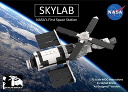 1:75 Scale Skylab Orbital Workshop "As Designed" Version