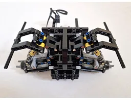 Lego Technic Height Adjustable Axle with Steering