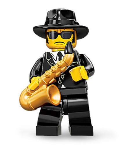 Lego Saxophone Player