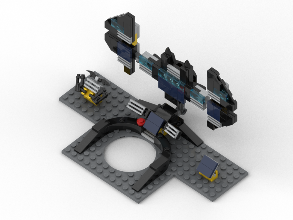 Lego The LEGO Batman Movie Story Pack - Batcomputer view and stability modification