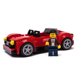 76895 Red Roadster