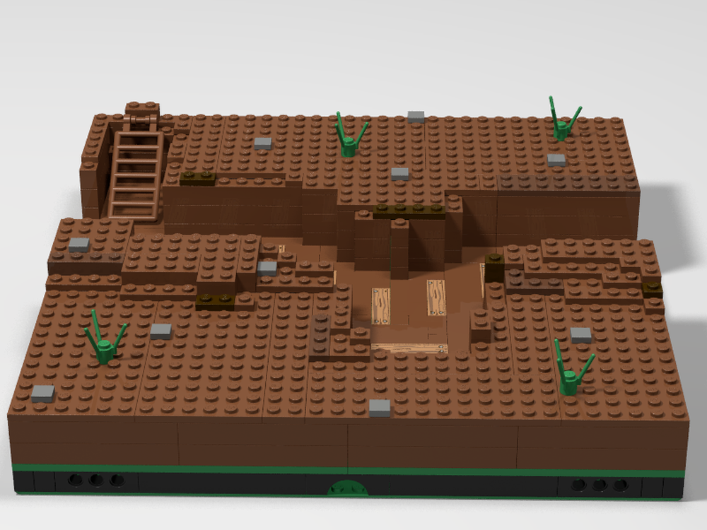 Lego Modular WWI Trench System part 2