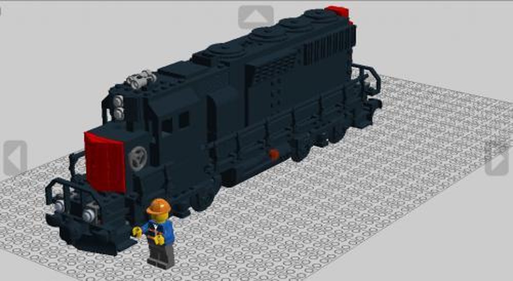 Lego Southern Pacific GP40