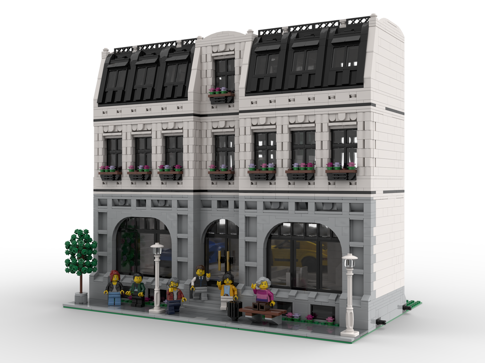Lego Luxury Car Dealership