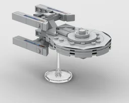 Star Trek U.S.S. Stargazer Constellation Class model