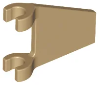Flag 2 x 2 Trapezoid with Flat Area between Clips