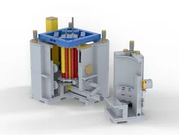Nuclear Reactor CROCUS – Reactor Model (Control Room Available Separately)