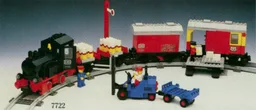 Steam Cargo Train