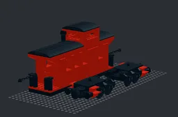 American Railroad Caboose