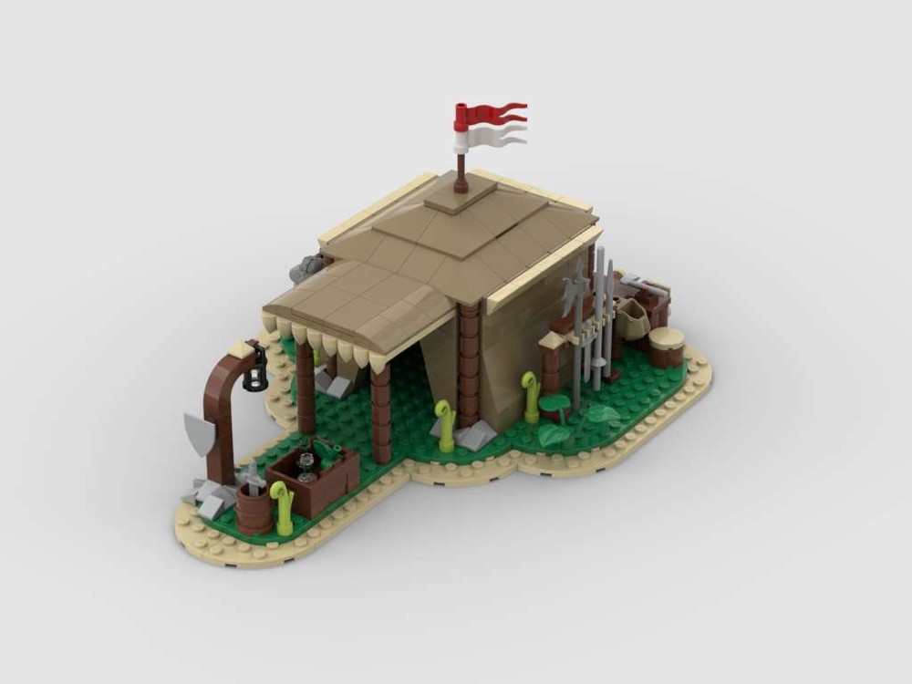Lego Knight tent