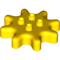 Duplo Gear 4 x 4 - 8 Tooth / Yellow