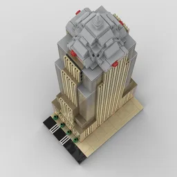 Key Tower at 1/650th Scale