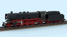 Class 01 (BR 01) in H0 scale for 4 stud wide track