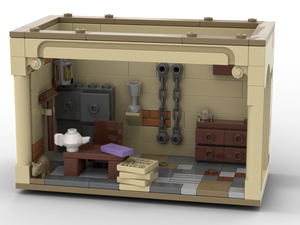 Lego Filch's Office - Hogwart's Modular