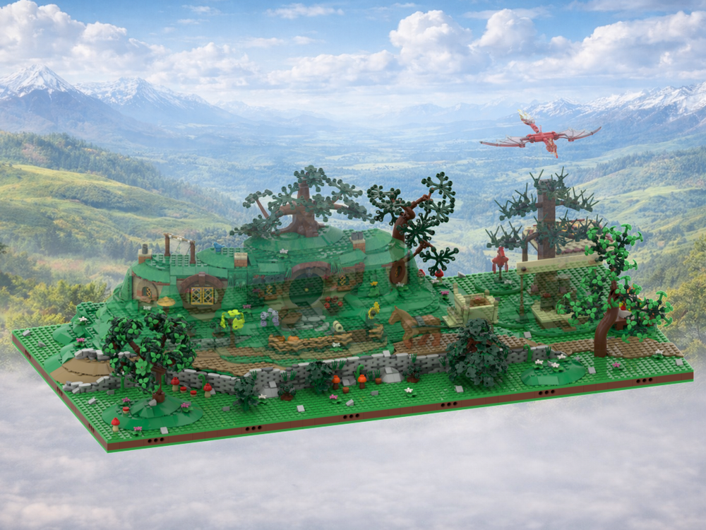 Lego The Shire - Display for set 10354