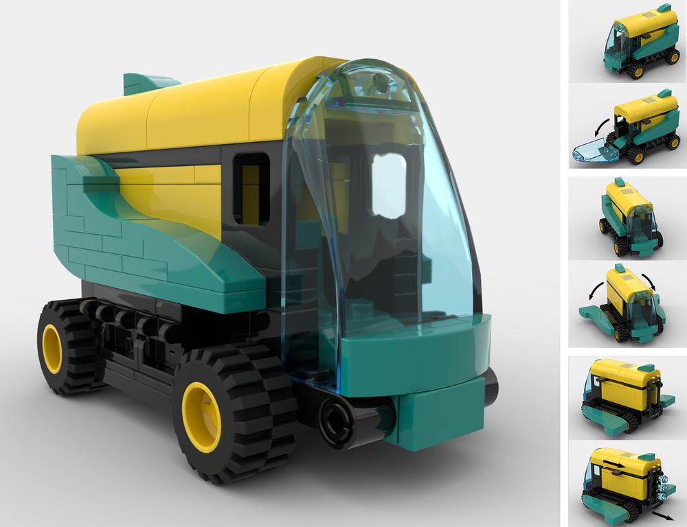 Lego Flying Van