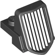 Grille 1 x 2 x 2 2/3 Sloping / Black