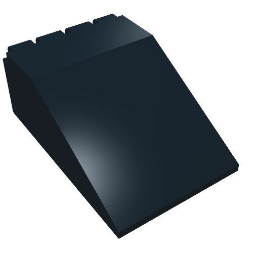 Lego Windscreen 6 x 4 x 2 Canopy / Black