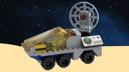 Classic Space Reimagined: Com Link Cruiser (6453)