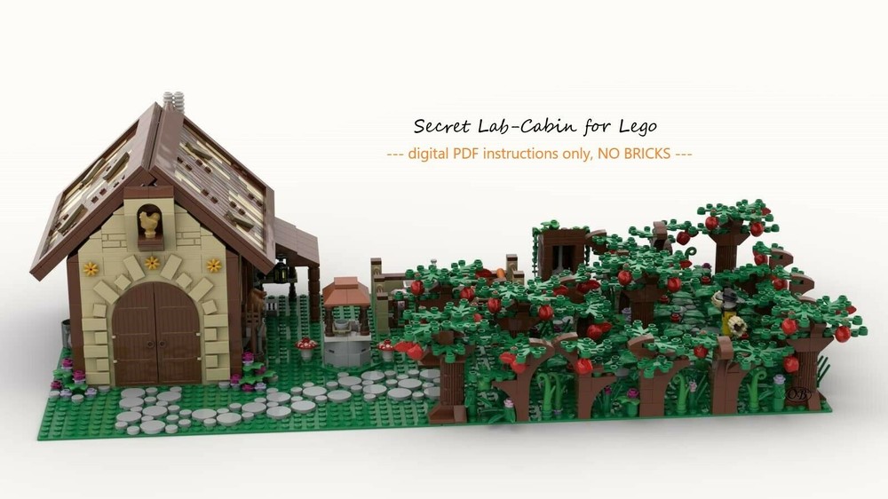 Lego Secret Cabin/Laboratory