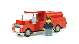 Gasoline Tanker Truck