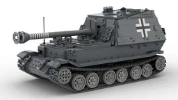 WW2 Tank - Panzerjäger Tiger (P) - "Elefant"