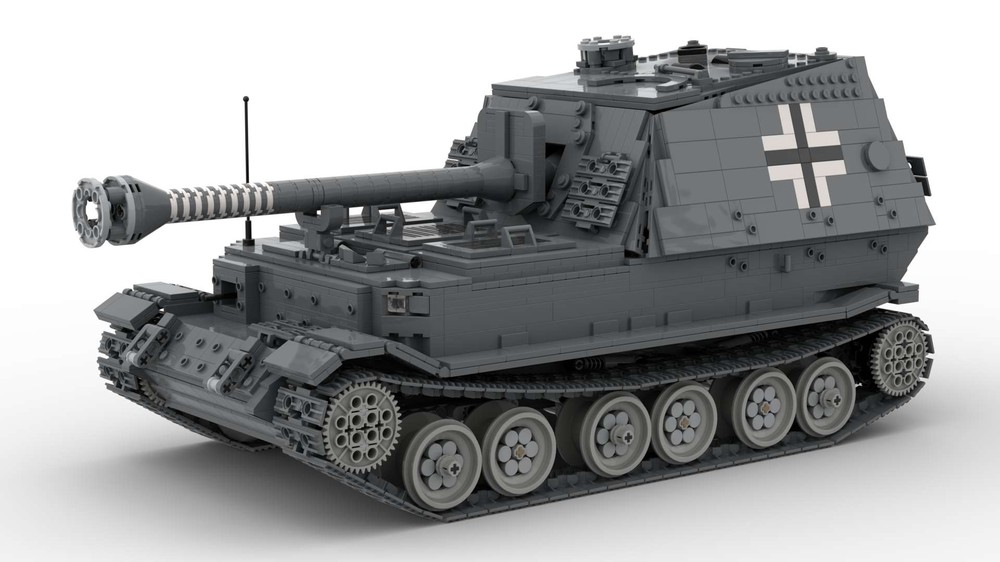 Lego WW2 Tank - Panzerjäger Tiger (P) - "Elefant"
