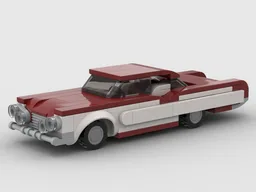1960s Sedan (Two-Toned Red/White)