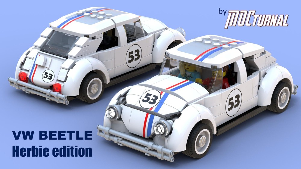 Lego MOCturnal VW Beetle (Herbie Edition)