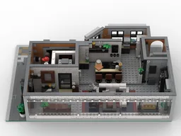 SitComplex - Queer Eye Ground Floor (with roof)
