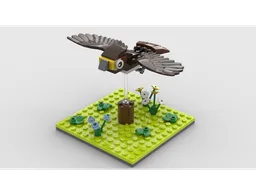 Broad-winged Hawk MOC