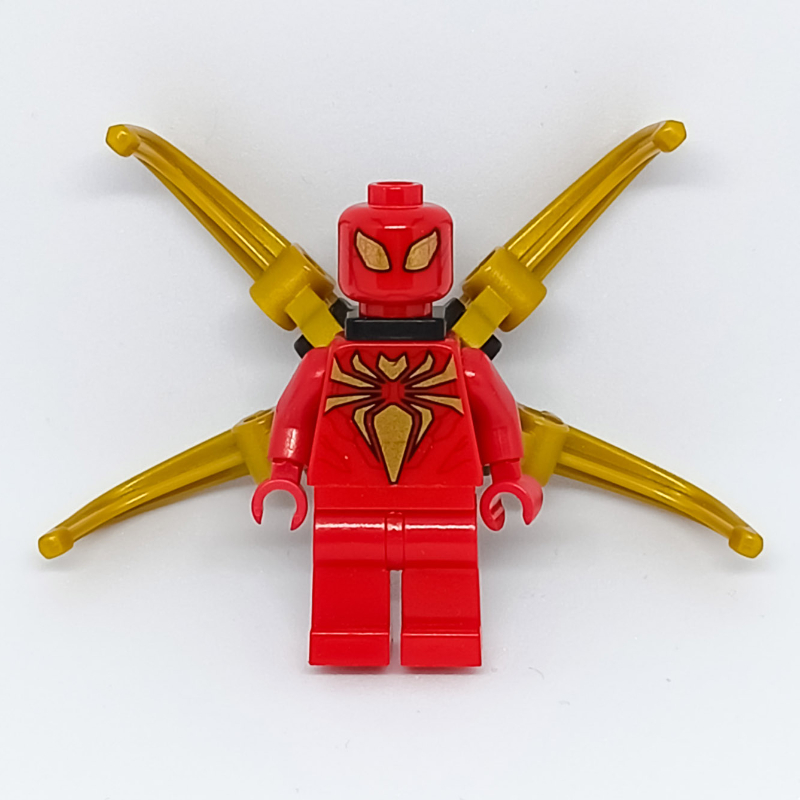 Lego Iron Spider with Neck Bracket and One-Piece Mechanical Arms