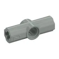 Technic Axle and Pin Connector Angled #2 - 180° / Light Gray