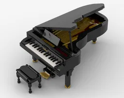 Concert grand piano