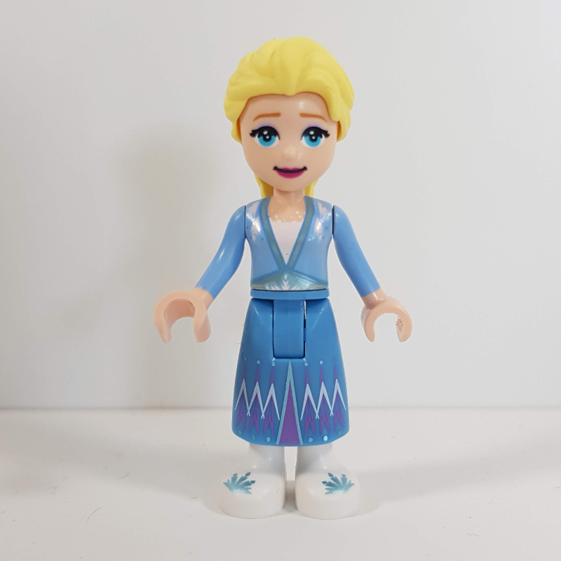 Lego Elsa - Medium Blue Short Dress