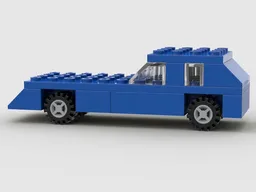 Blue Sportscar