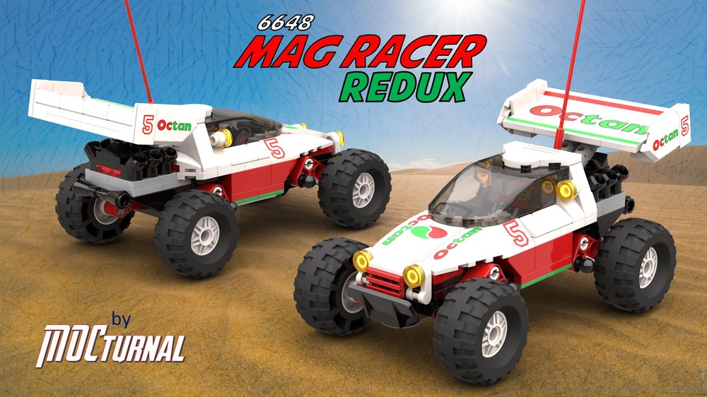 Lego MOCturnal Mag Racer Redux