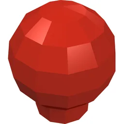 Decoration Ball / Orb / Sphere [Scala Finial] / Red