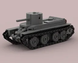 LEGO ww2 BT-2 Soviet fast tank