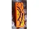 Slope, Curved 3 x 1 with Snakeskin Pattern E (Sticker) - Set 8158