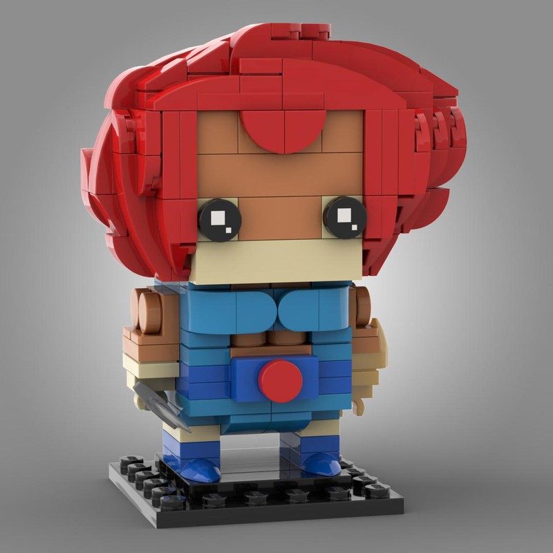 Lego Lion-O from Thundercats Brickheadz
