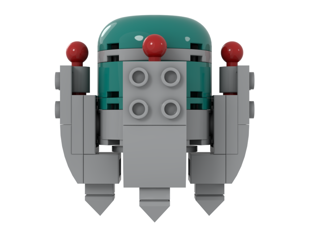 Lego Drone enemy (Turrican II: The Final Fight Amiga 500 version)